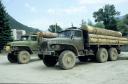 Ural trucks in Borjomi. Logs from the NP?